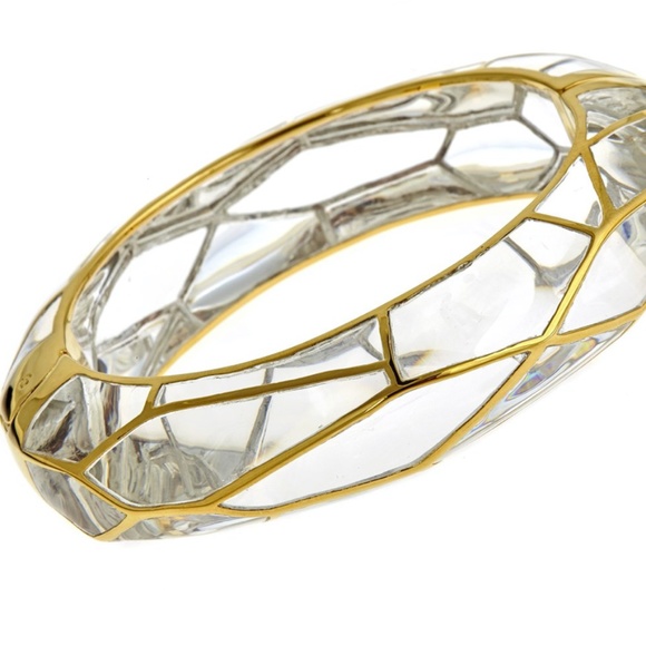 Cristina Sabatini MP Wall Bangle Bracelet 18k Gold - Picture 10 of 13